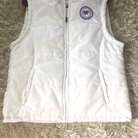 KSU Kansas State University Wildcats Vest Jacket L - Picture 6 of 6